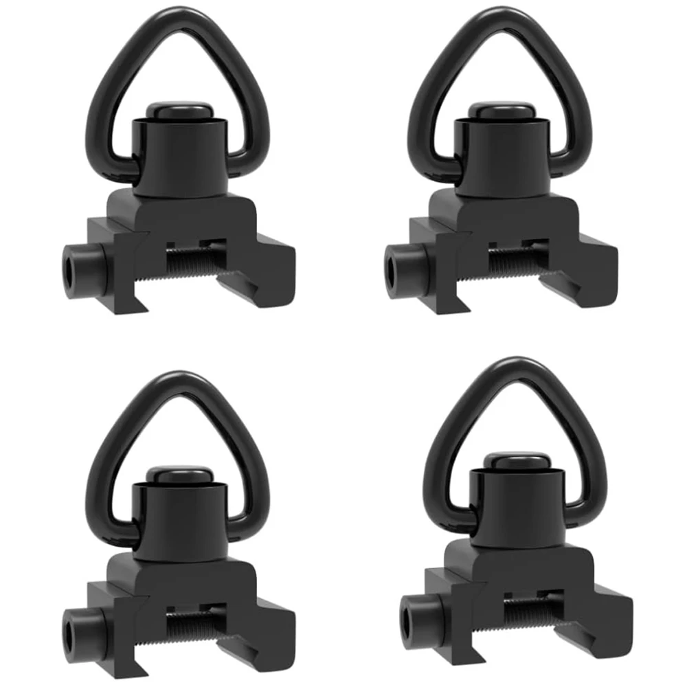 4 PCS Quick Detach Sling Swivel Mount Adapter QD Rifle Strap Sling Ring Attachment 20mm Picatinny Rail Hunting Gun Accessories
4 PCS Quick Detach Sling Swivel Mount Adapter QD Rifle Strap Sling Ring Attachment 20mm Picatinny Rail Hunting Gun Accessories