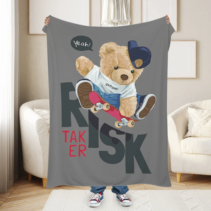 Anime Blanket Z-Teddy Bears Sofa Winter Warm Winter Blanket Fluffy Soft Blankets Microfiber Bedding Knee Bed Fleece Camping
Anime Blanket Z-Teddy Bears Sofa Winter Warm Winter Blanket Fluffy Soft Blankets Microfiber Bedding Knee Bed Fleece Camping