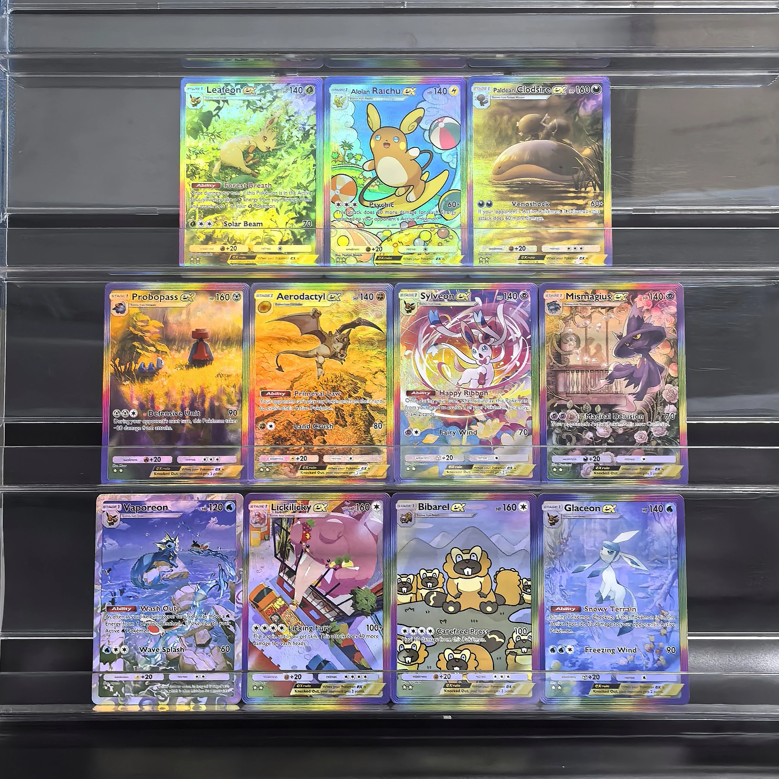 11 шт., коллекционные карты Pokemon POCKET STAGE1 Probopass Glaceon Leafeon Bibarel Sylveon Raichu, классическая игра, аниме-карты, подарочные игрушки
11 шт., коллекционные карты Pokemon POCKET STAGE1 Probopass Glaceon Leafeon Bibarel Sylveon Raichu, классическая игра, аниме-карты, подарочные игрушки