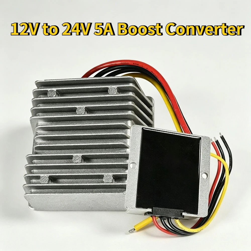 12V to 24V 5A Boost Converter Voltage Regulator Power Converter Module Transformer for RV Solar System Water Pump Golf Cart
12V to 24V 5A Boost Converter Voltage Regulator Power Converter Module Transformer for RV Solar System Water Pump Golf Cart