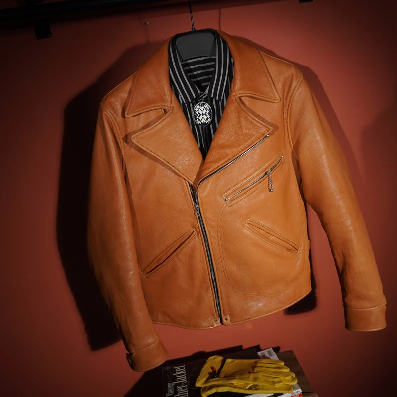 LKD838 Asian Size Super Top Quality Genuine 1.4mm Thick USA Deer Leather Classic Durable Stylish Jacket
LKD838 Asian Size Super Top Quality Genuine 1.4mm Thick USA Deer Leather Classic Durable Stylish Jacket