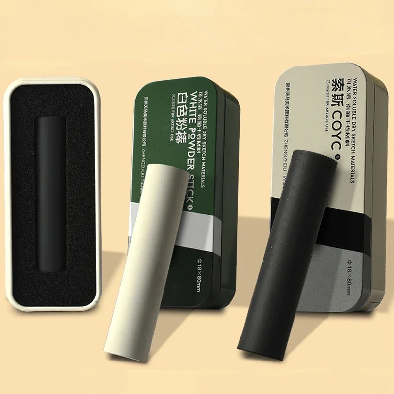 Large Black and White Bold Pastel Stick Student Sketch Stationery Artist Painting Exquisite Carbon Stick Iron Box Packaging
Large Black and White Bold Pastel Stick Student Sketch Stationery Artist Painting Exquisite Carbon Stick Iron Box Packaging