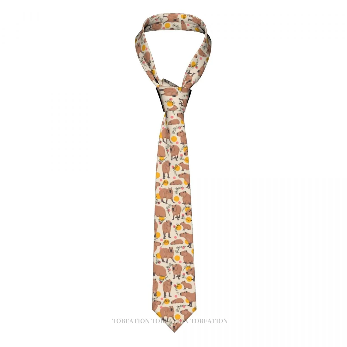 Capybara Guinea Pig Cavia Porcellus Animal Doodle Plants Circles Wild Animals South America Men Ties 3D Printed Accessories
Capybara Guinea Pig Cavia Porcellus Animal Doodle Plants Circles Wild Animals South America Men Ties 3D Printed Accessories