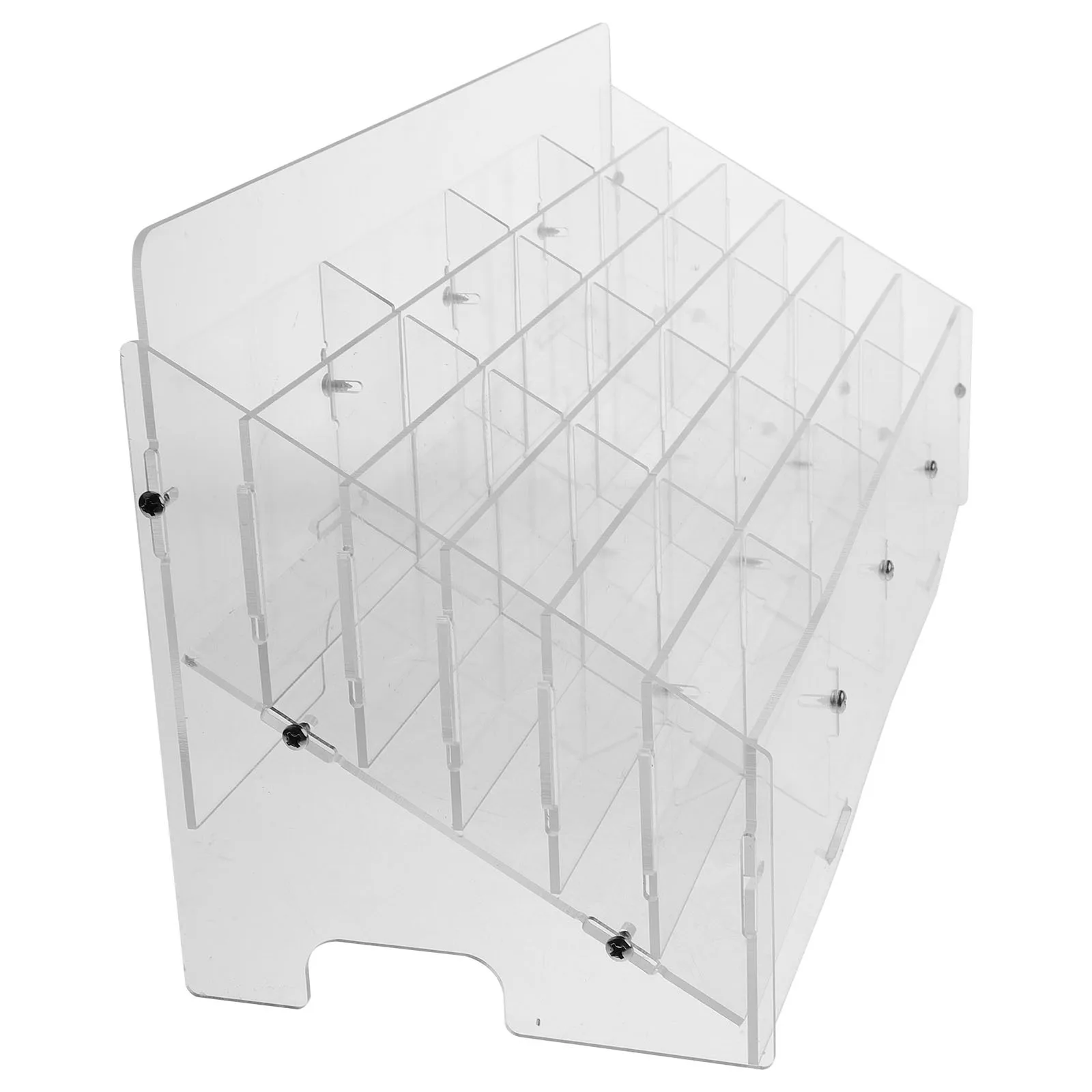 Desktop Phone Storage Box Acrylic Multiple Compartments Organizer for Office Supplies Cards and Cables Neat
Desktop Phone Storage Box Acrylic Multiple Compartments Organizer for Office Supplies Cards and Cables Neat