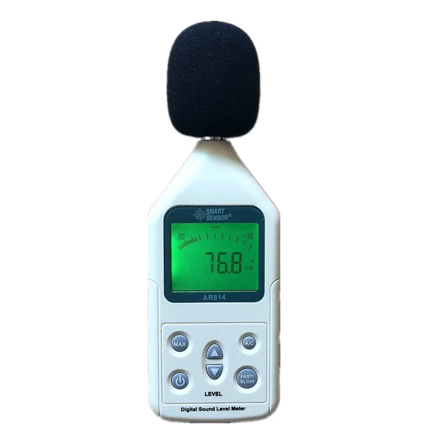 SMART SENSOR AR814 Digital Sound Level Meter
SMART SENSOR AR814 Digital Sound Level Meter