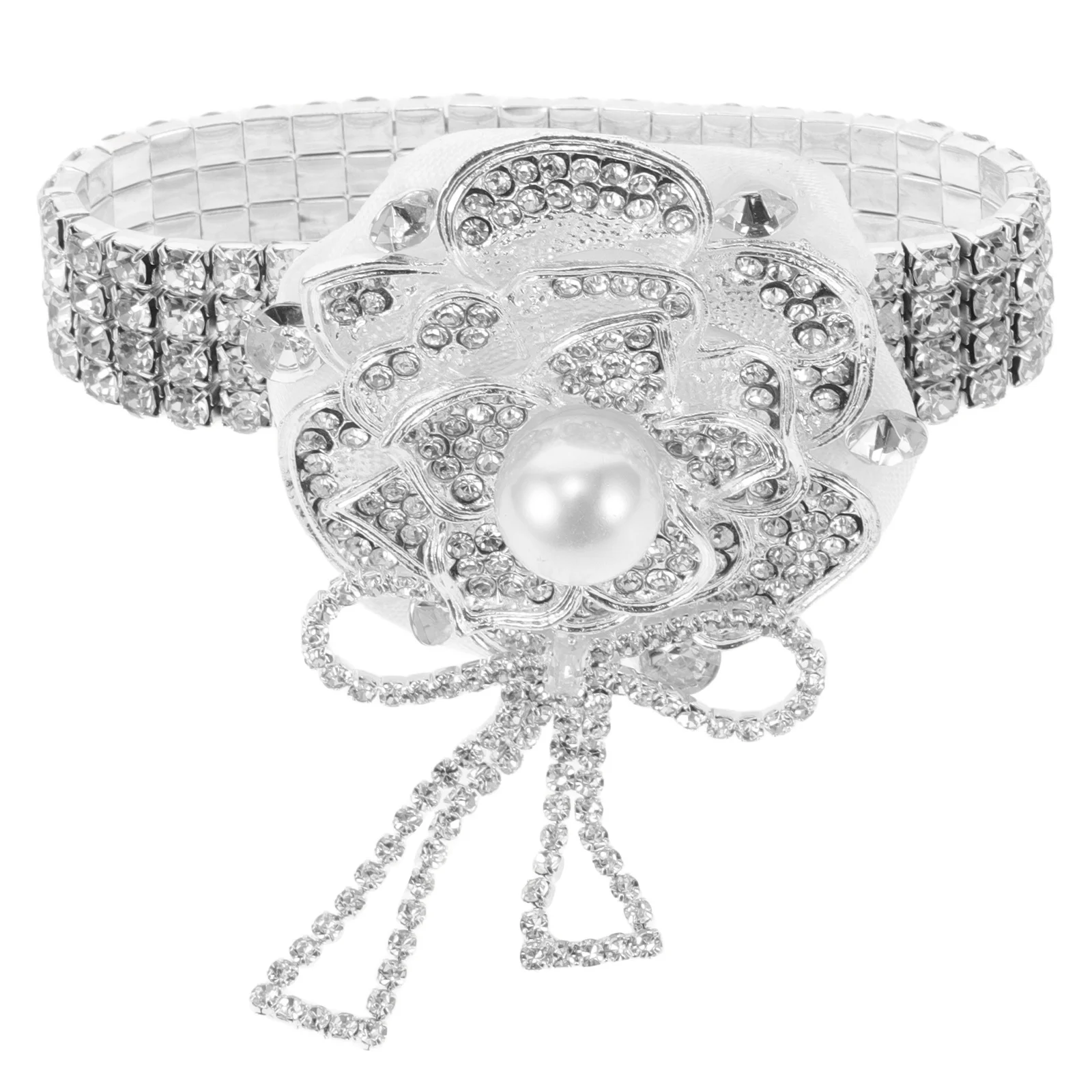 Rhinestone Wedding Wrist Corsage Elegant Prom Flower Corsage Wristlet Charming Bridal Wedding Flower Accessory
Rhinestone Wedding Wrist Corsage Elegant Prom Flower Corsage Wristlet Charming Bridal Wedding Flower Accessory