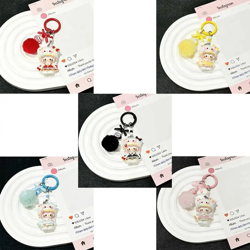 New Hello Kitty lanyard keychain pendant mobile phone chain bag accessory gift
New Hello Kitty lanyard keychain pendant mobile phone chain bag accessory gift