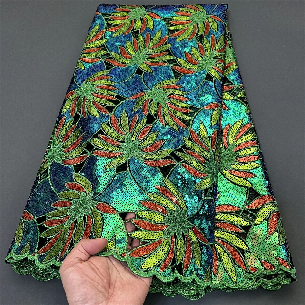 2026 African Nigerian High Quality For Sewing Organza Tulle Lace Fabric Embroidery Party Dress Damask Sequins 5Yard PS0023
2026 African Nigerian High Quality For Sewing Organza Tulle Lace Fabric Embroidery Party Dress Damask Sequins 5Yard PS0023