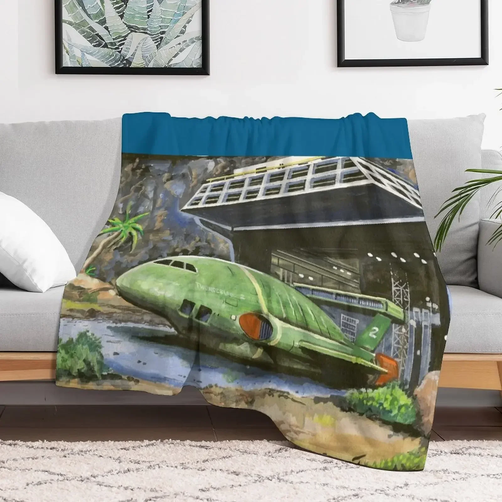 Thunderbird 2 from Thunderbirds Throw Blanket Soft Plaid Sofa Quilt Picnic anime Blankets
Thunderbird 2 from Thunderbirds Throw Blanket Soft Plaid Sofa Quilt Picnic anime Blankets
