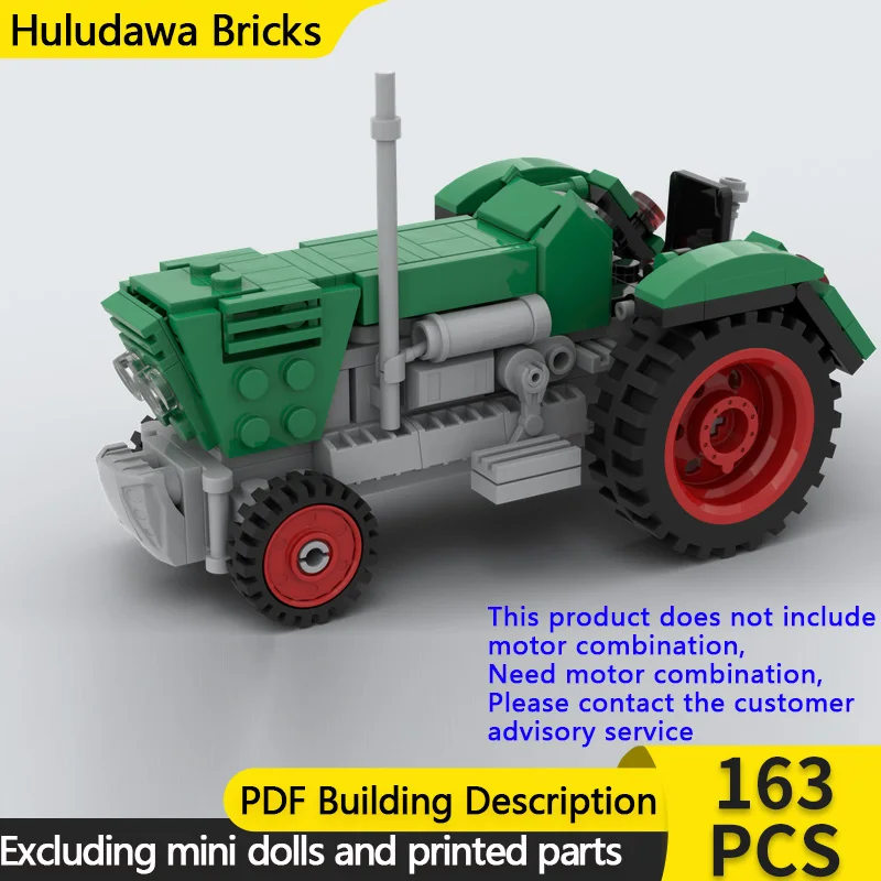 City Car Model MOC Building Bricks Transportation D-06 Tractors Modular Technology Gifts Holiday Assemble Children Toys Suit 
City Car Model MOC Building Bricks Transportation D-06 Tractors Modular Technology Gifts Holiday Assemble Children Toys Suit