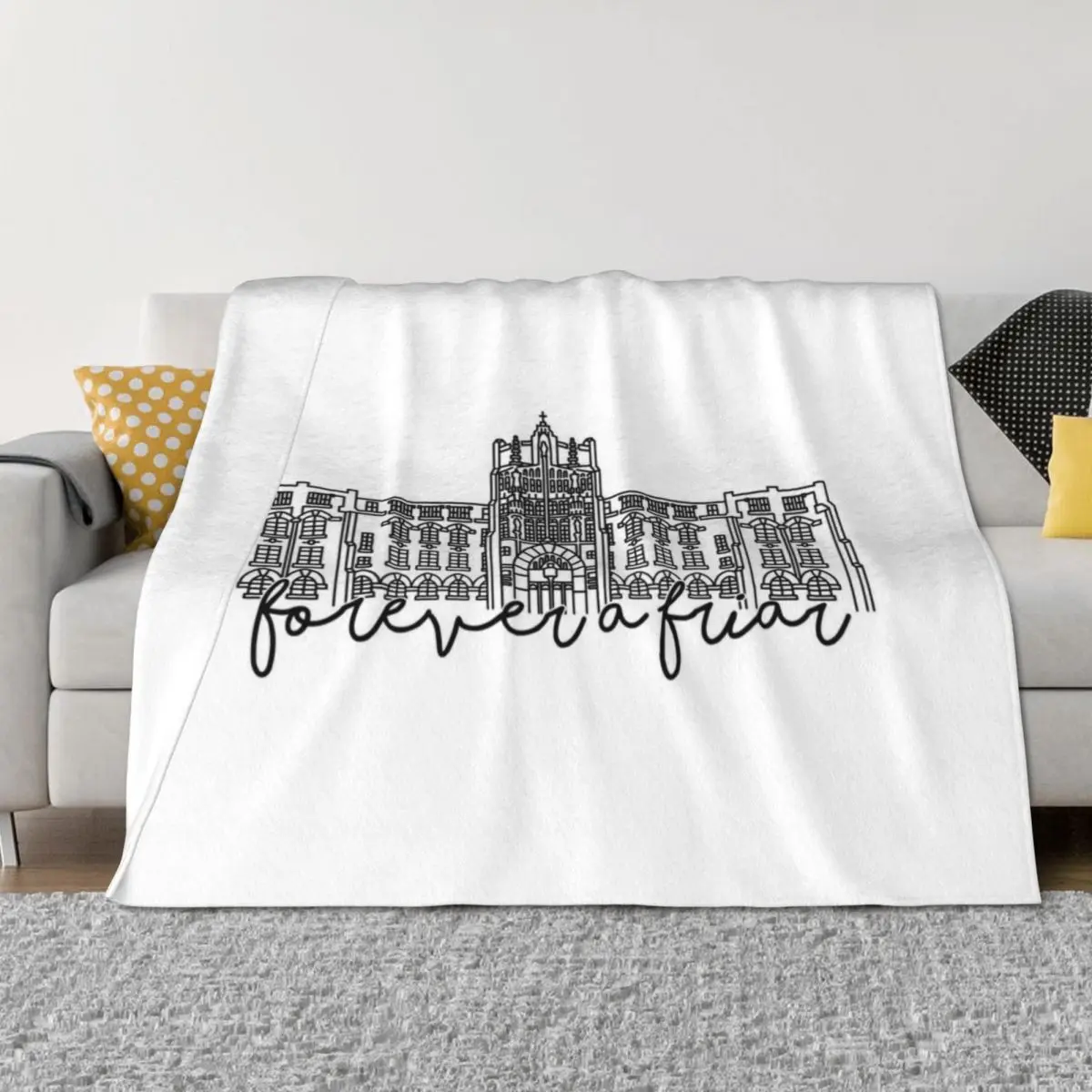 Forever a Friar Providence College Harkins Hall Throw Blanket Furry Bed linens sofa bed Blankets
Forever a Friar Providence College Harkins Hall Throw Blanket Furry Bed linens sofa bed Blankets