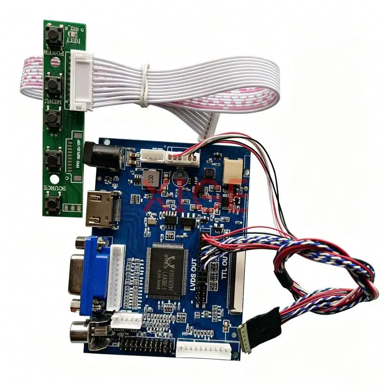 Controller Board Fit B156RW01 LP156WD1 LTN156KT02 N156O6 40-Pin LVDS 1600x900 HDMI+VGA+AV 1600*900 Laptop Display Screen Kit DIY
Controller Board Fit B156RW01 LP156WD1 LTN156KT02 N156O6 40-Pin LVDS 1600x900 HDMI+VGA+AV 1600*900 Laptop Display Screen Kit DIY