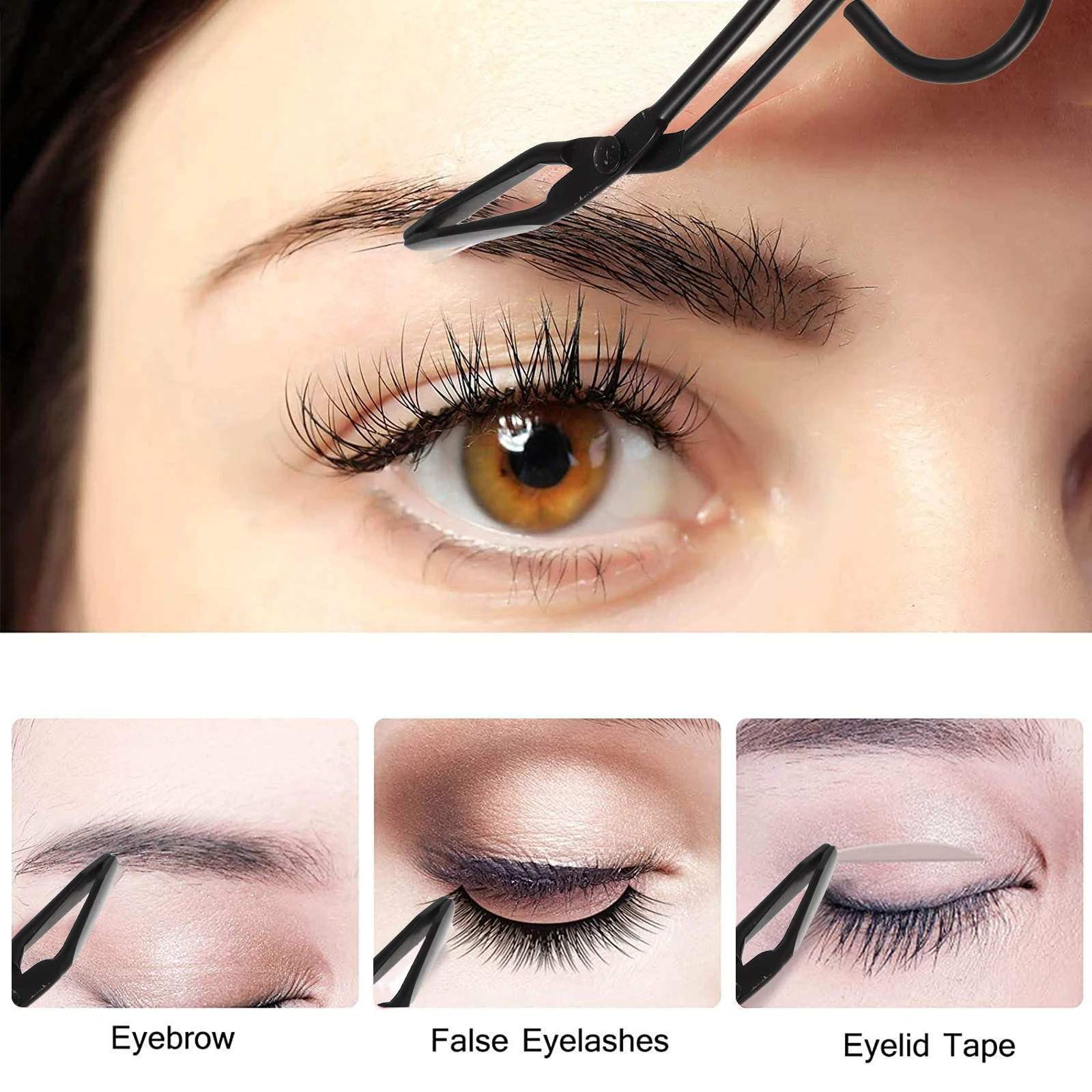 1pc Eyebrow Tweezers Stainless Steel Hair Plucking Clip for Women Men Slanted Design Durable Rust Proof Facial Tool
1pc Eyebrow Tweezers Stainless Steel Hair Plucking Clip for Women Men Slanted Design Durable Rust Proof Facial Tool