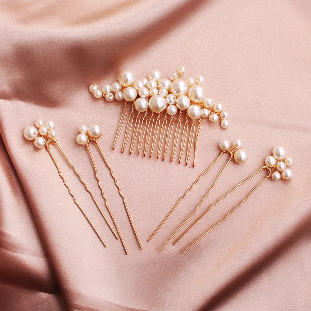 Elegant Hairpin Set Daily Use Hair Accessories Bridal Headdress Stylish Women Pear Hair Comb Decorative Practical Versatile
Elegant Hairpin Set Daily Use Hair Accessories Bridal Headdress Stylish Women Pear Hair Comb Decorative Practical Versatile