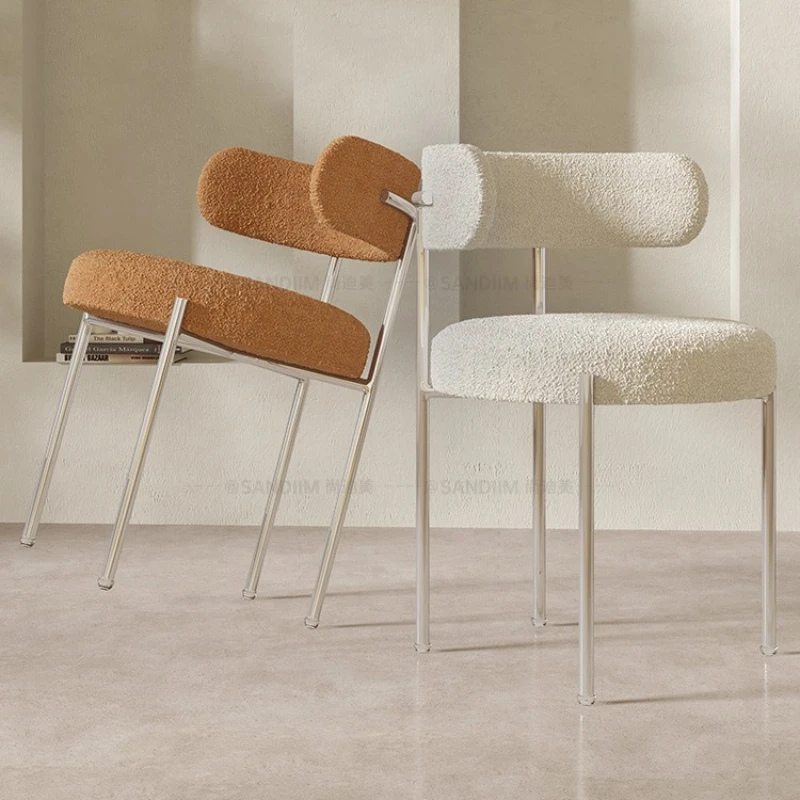Nordic Luxury Dining Chairs Backrest Modern Minimalist Makeup Counter Dining Chairs Designer Silla Comedor Home Furniture
Nordic Luxury Dining Chairs Backrest Modern Minimalist Makeup Counter Dining Chairs Designer Silla Comedor Home Furniture