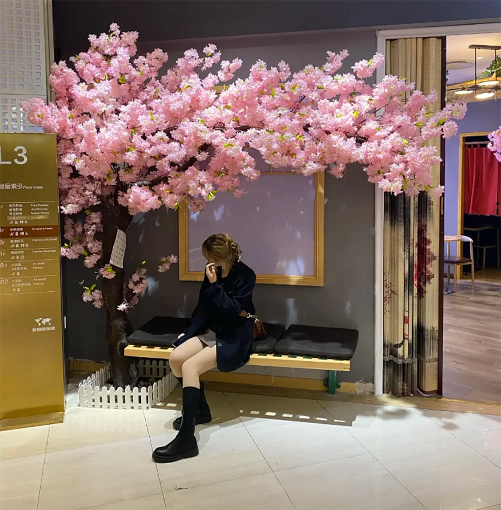 Artificial Cherry Blossom Trees Fake Sakura Flower Trees Hand-Made Silk Artificial Cherry Tree for Wedding/Mall Display
Artificial Cherry Blossom Trees Fake Sakura Flower Trees Hand-Made Silk Artificial Cherry Tree for Wedding/Mall Display
