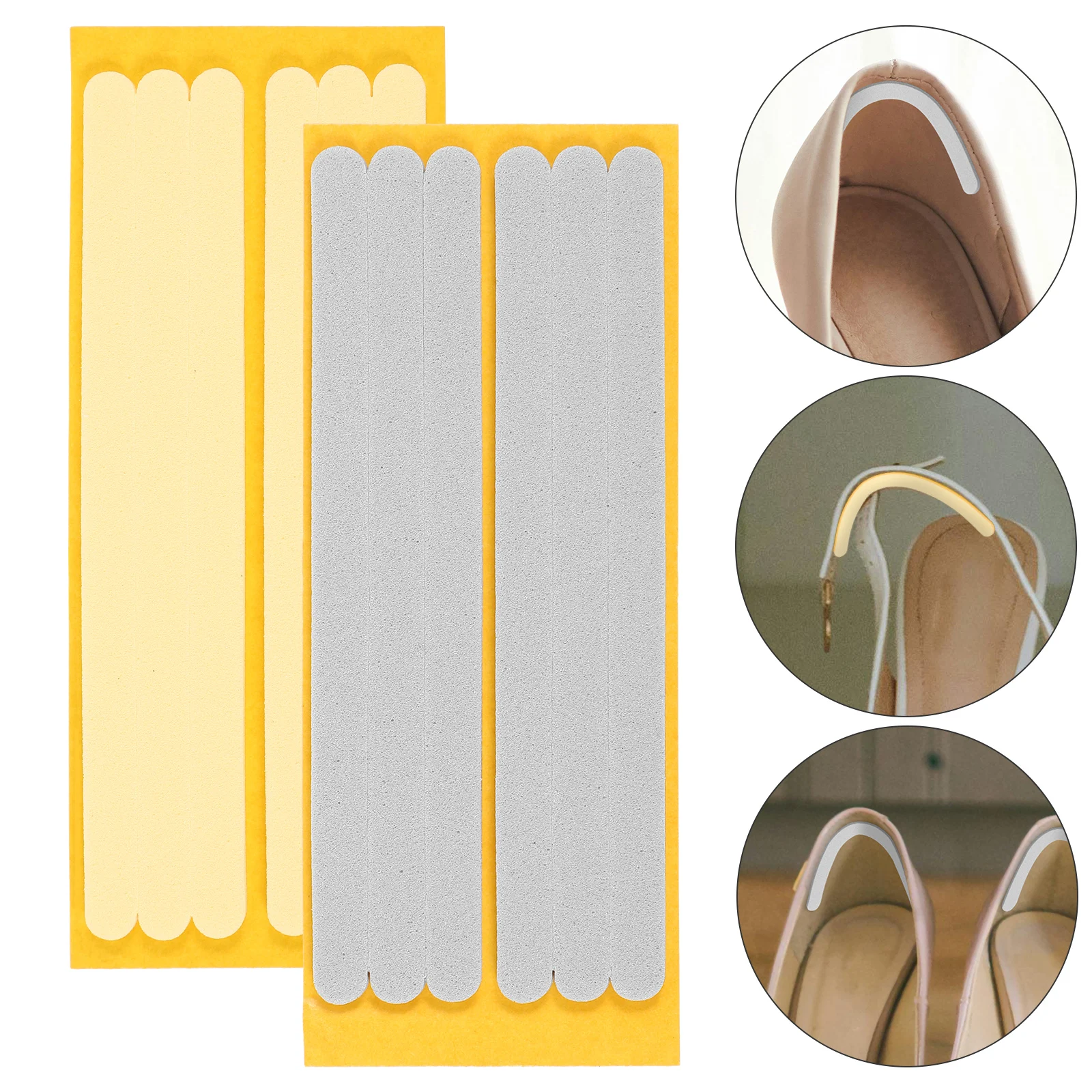 2 Pcs Cushion Heel Protectors Flexible Anti-Slip Shoe Heel Inserts Comfortable Wear-Resistant Pads
2 Pcs Cushion Heel Protectors Flexible Anti-Slip Shoe Heel Inserts Comfortable Wear-Resistant Pads