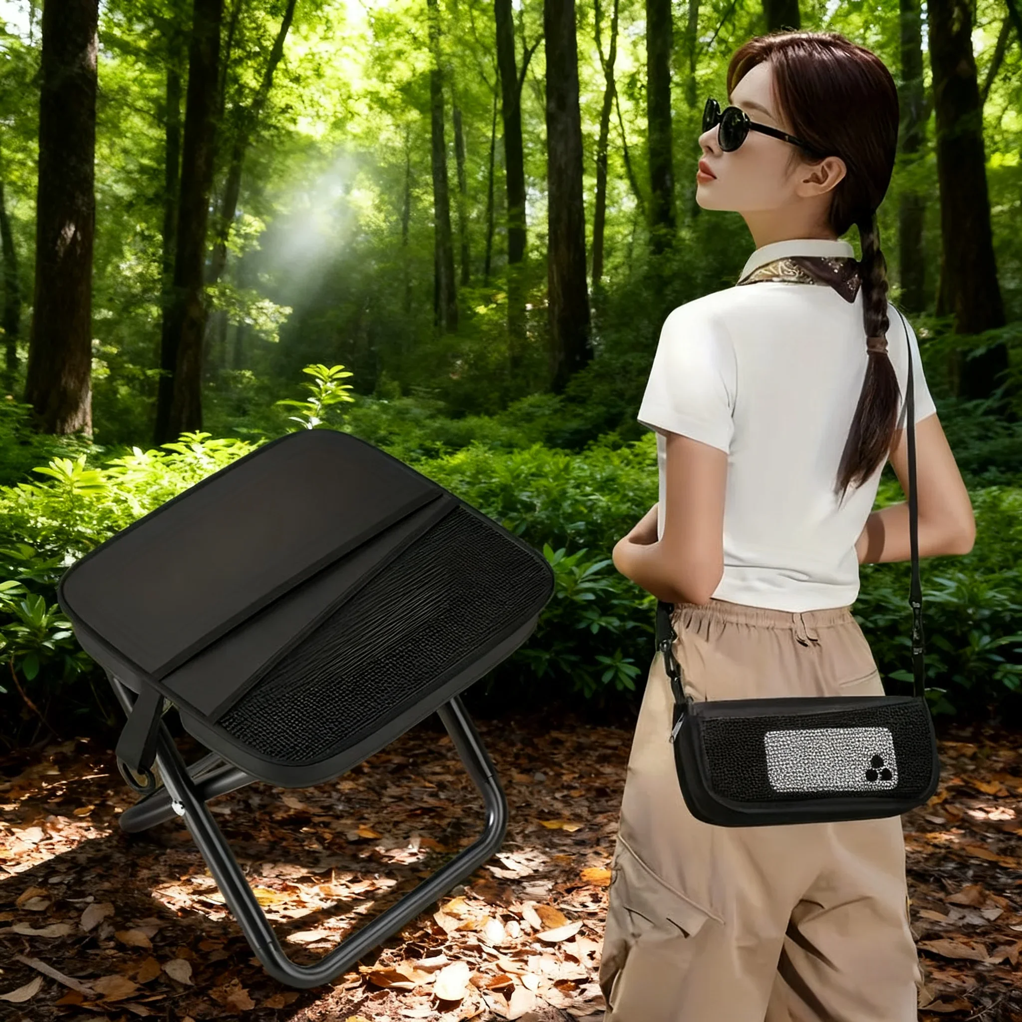 Portable Folding Stool Foldable Backpack Stool Lightweight Mini Easy Carry Outdoor Chair For Travel Camping Hiking
Portable Folding Stool Foldable Backpack Stool Lightweight Mini Easy Carry Outdoor Chair For Travel Camping Hiking