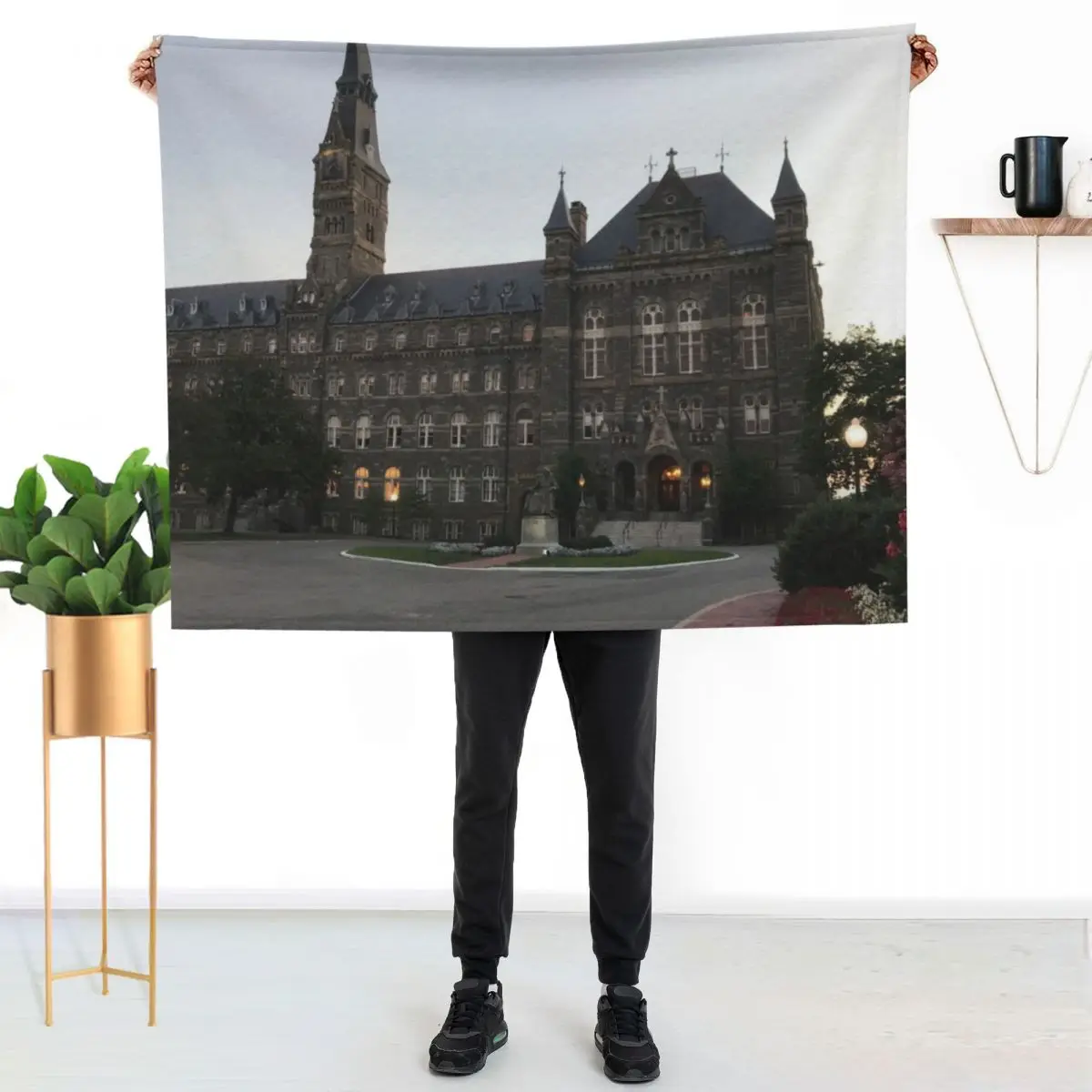 Georgetown University Photograph Throw Blanket Wrinkle Resistant Lightweight Blanket
Georgetown University Photograph Throw Blanket Wrinkle Resistant Lightweight Blanket