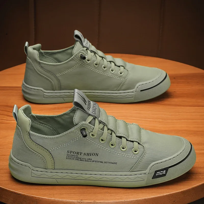 Hot Seller High Quality Casual Shoes for Men Ice Silk Canvas Shoes for Men Walking Shoes Outdoor Sneakers Male Breathable Tenis
Hot Seller High Quality Casual Shoes for Men Ice Silk Canvas Shoes for Men Walking Shoes Outdoor Sneakers Male Breathable Tenis