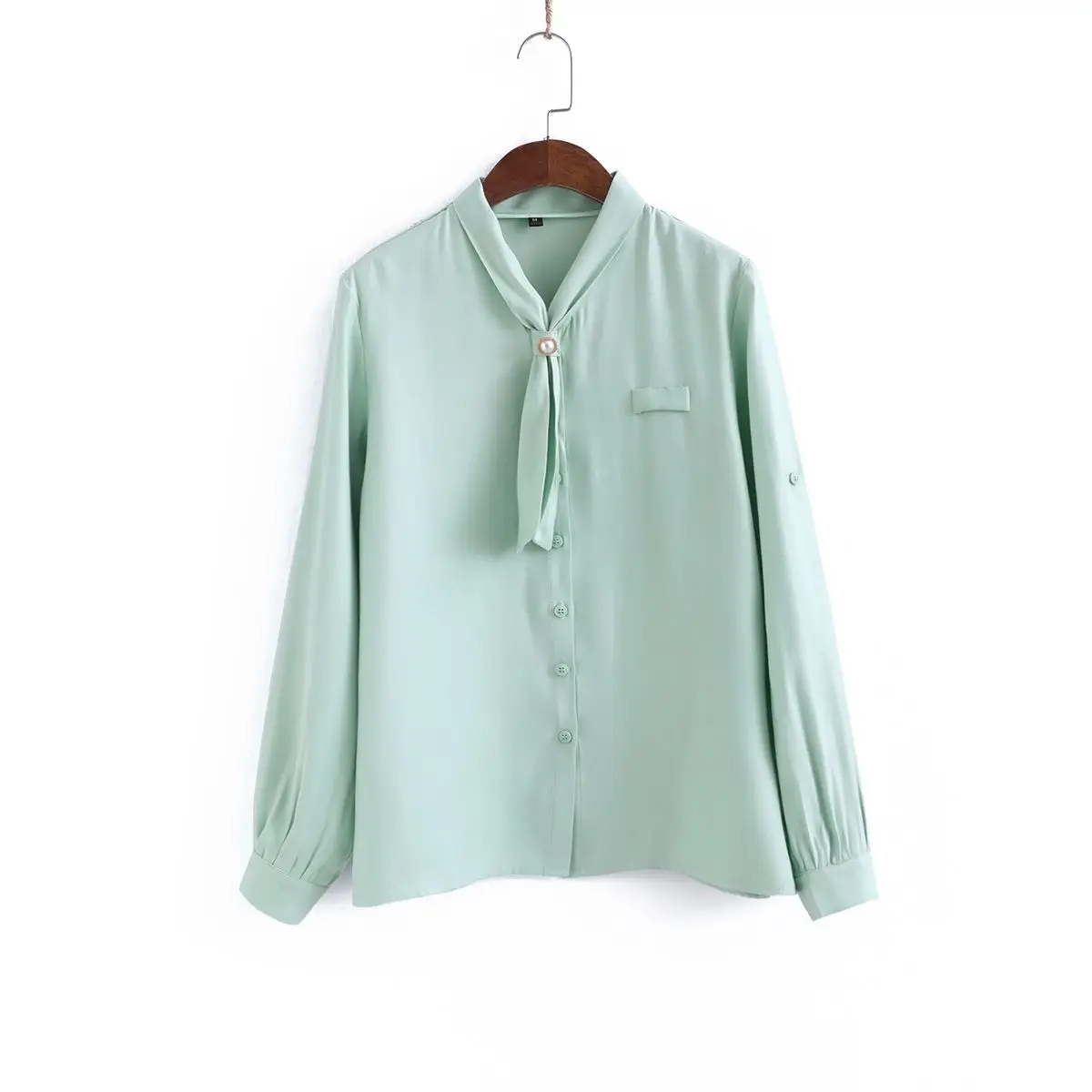 Temperament Elegant Unique Scarf Collar Shirt for Women's Spring Autumn New Loose Slimming Age Reducing Long Sleeved Trendy Top
Temperament Elegant Unique Scarf Collar Shirt for Women's Spring Autumn New Loose Slimming Age Reducing Long Sleeved Trendy Top