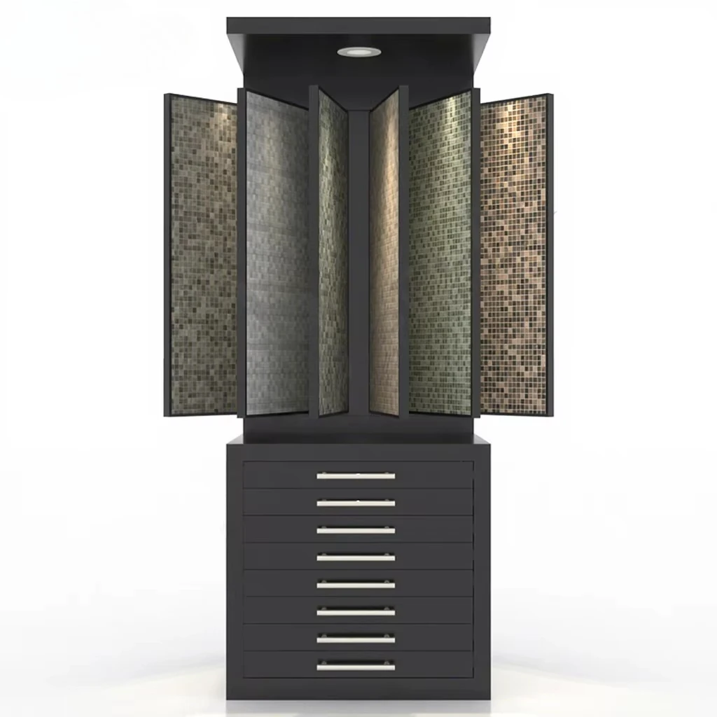 &c Boya Customized New Fashion Floor Metal Ceramics Tile Turn Page Sample Display Combination Rack Stand Adjustable Height
&c Boya Customized New Fashion Floor Metal Ceramics Tile Turn Page Sample Display Combination Rack Stand Adjustable Height