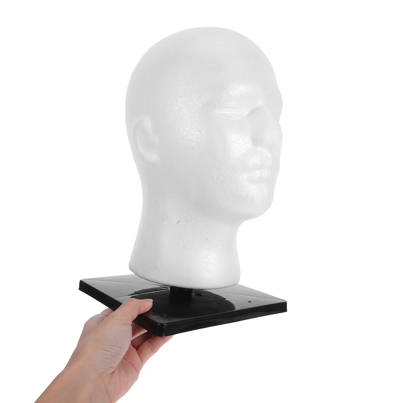 Многофункциональная демонстрационная подставка-манекен из пенопласта для мужских париков, очков, шляп, накладных волос, с квадратным основанием
Многофункциональная демонстрационная подставка-манекен из пенопласта для мужских париков, очков, шляп, накладных волос, с квадратным основанием