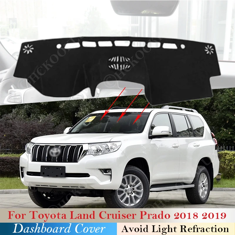 Dashboard Cover Dash Board Mat Carpet Pad For Toyota Land Cruiser Prado 2018 2019 Shade Cape Blanket Car Accessories Anti-UV Rug
Dashboard Cover Dash Board Mat Carpet Pad For Toyota Land Cruiser Prado 2018 2019 Shade Cape Blanket Car Accessories Anti-UV Rug