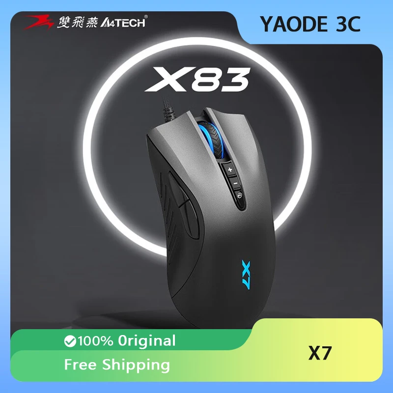 A4Tech Bloody X7 Gaming Mouse Dynamic RGB Low Delay Ergonomics Wired Mouse FPS Pc Gamers Laptop Computer Office PC Accessories
A4Tech Bloody X7 Gaming Mouse Dynamic RGB Low Delay Ergonomics Wired Mouse FPS Pc Gamers Laptop Computer Office PC Accessories