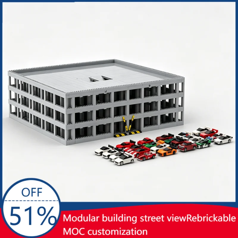 10205Pcs MOC Multi-Level Parking Building Block Model Garage With Random Car Bundle Building Blocks Assembly Educational Gifts
10205Pcs MOC Multi-Level Parking Building Block Model Garage With Random Car Bundle Building Blocks Assembly Educational Gifts