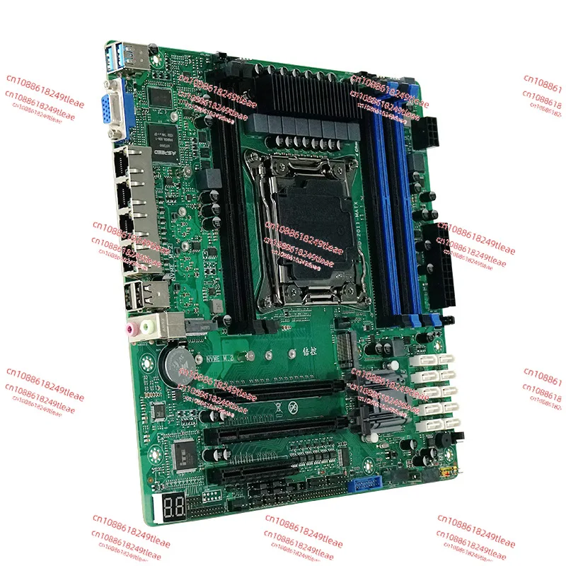 C612 plus industrial computer, soft routing main board server virtual machine main board four network interface card
C612 plus industrial computer, soft routing main board server virtual machine main board four network interface card