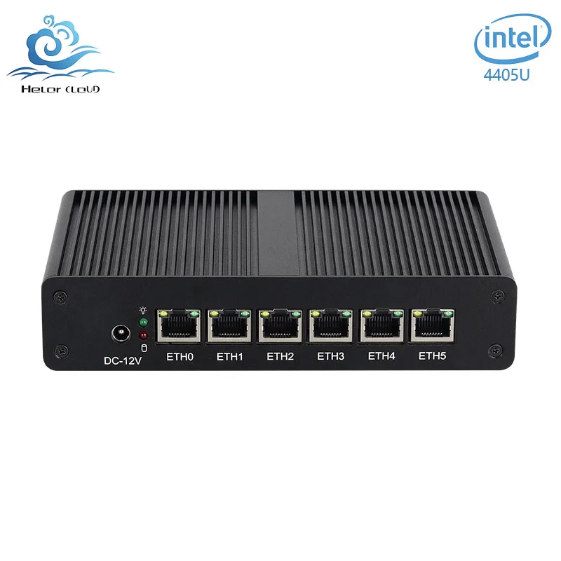 Helorpc 6 LAN Dual Display Mini PC Intel Pentium 4405U CPU Support Wake-on-Network NIC boot win10/11 Linux system Industrial PC
Helorpc 6 LAN Dual Display Mini PC Intel Pentium 4405U CPU Support Wake-on-Network NIC boot win10/11 Linux system Industrial PC