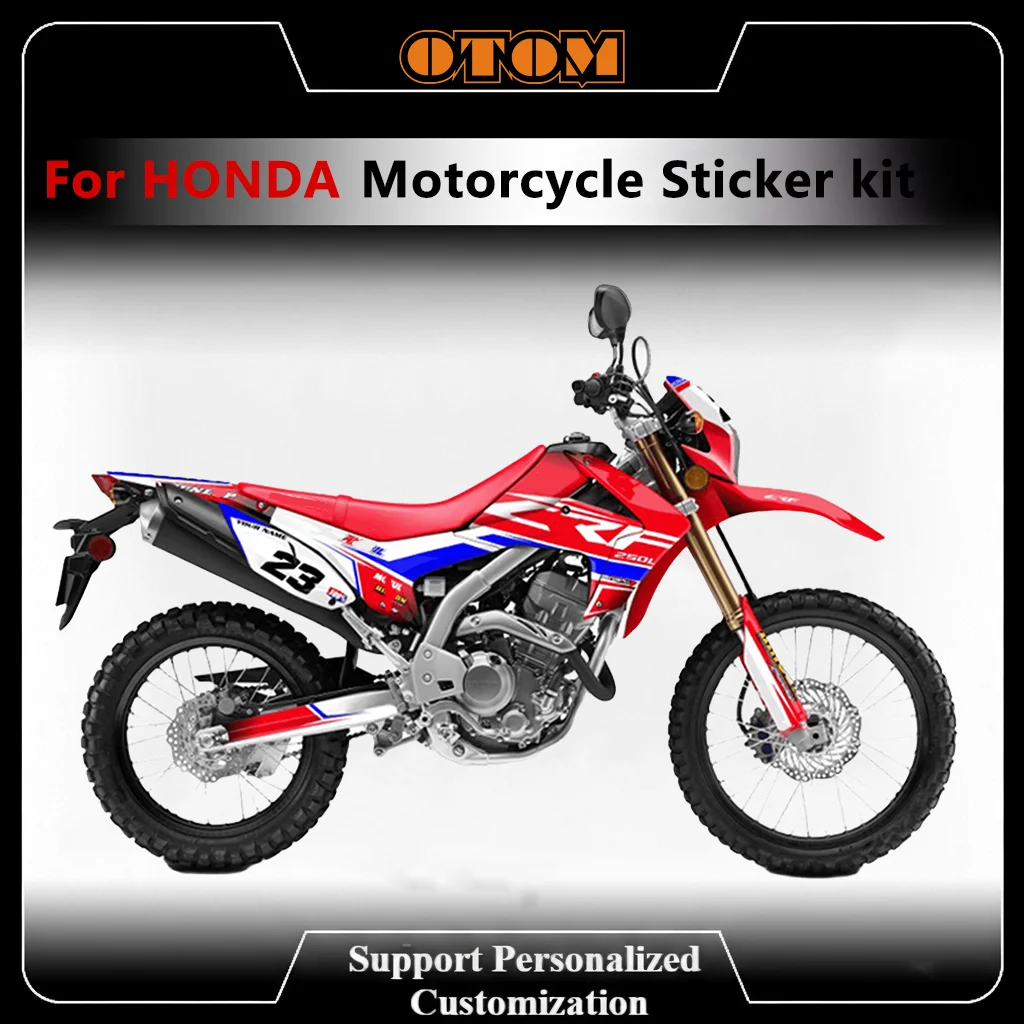 Customize Motorcycle Full Graphics Decals for CRF250L CRF 250L 2012-2016 2017-2020 Holographic Glossy Sticker Kit
Customize Motorcycle Full Graphics Decals for CRF250L CRF 250L 2012-2016 2017-2020 Holographic Glossy Sticker Kit