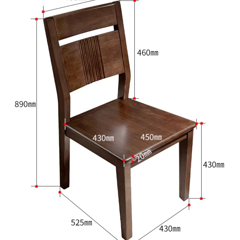 Walnut Dining Chair Home Modern Casual Thickened Wood Chinese All Solid Wood Chair
Walnut Dining Chair Home Modern Casual Thickened Wood Chinese All Solid Wood Chair