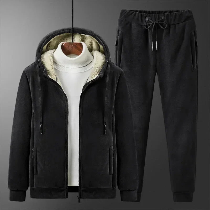 Sportswear Coat Tracksuits Keep Warm Male Hoodie Sweatshirt Size 8XL Men's Winter Fleece Sets Thick Hoodies+Pants Adult Suit
Sportswear Coat Tracksuits Keep Warm Male Hoodie Sweatshirt Size 8XL Men's Winter Fleece Sets Thick Hoodies+Pants Adult Suit
