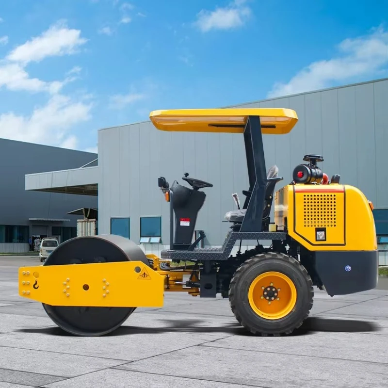 Single Drum Road Roller Ride on Mini Compactor Asphalt Vibration Road Roller
Single Drum Road Roller Ride on Mini Compactor Asphalt Vibration Road Roller