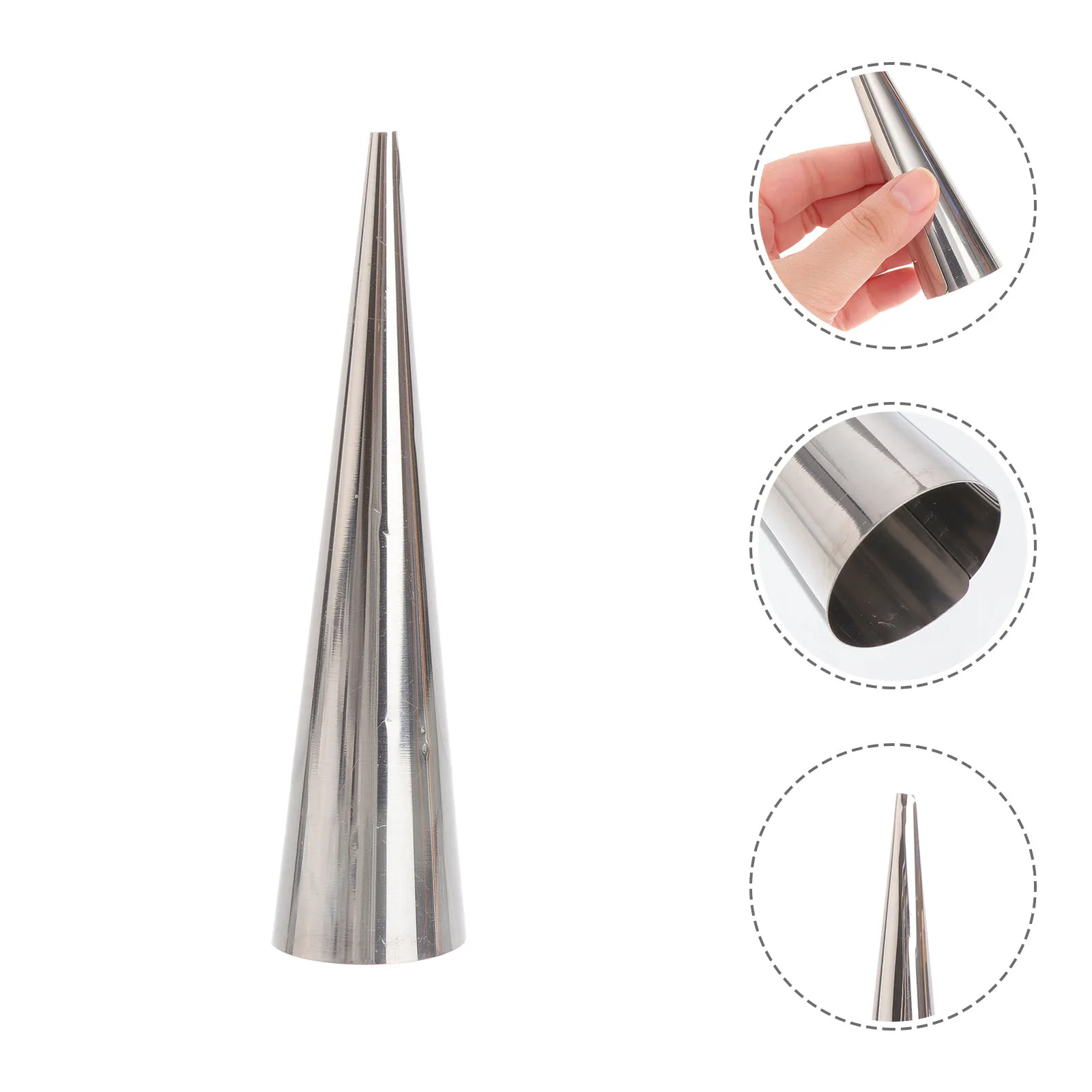 24Pcs Stainless Steel Croissant Mold Cannoli Tubes Reusable Baking Coil Tool for Pastry Dessert Appetizers Croissant Mold
24Pcs Stainless Steel Croissant Mold Cannoli Tubes Reusable Baking Coil Tool for Pastry Dessert Appetizers Croissant Mold