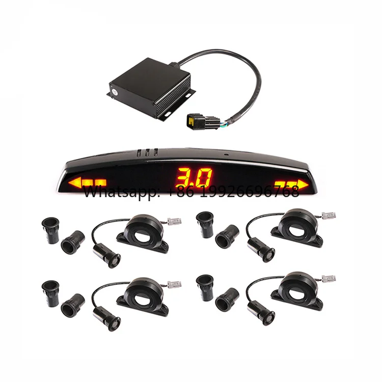 Parking Sensor 12/24V Parking Radar Reversing Aid Assist 4 Sensor Rear Blind Spot Detection System for Truck Bus
Parking Sensor 12/24V Parking Radar Reversing Aid Assist 4 Sensor Rear Blind Spot Detection System for Truck Bus