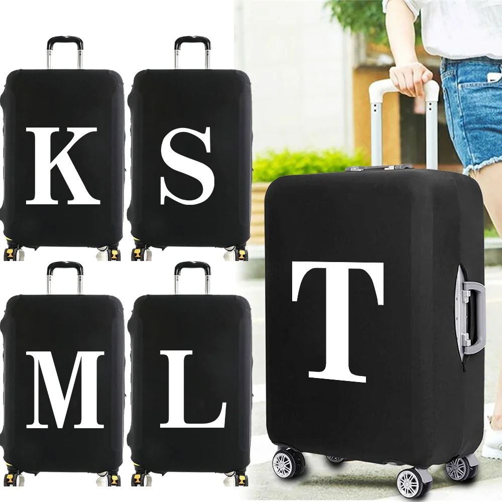 Suitcase Case Cover White Letter Series Luggage Protective Cover Suitcase Dust Wear-resistant Protective Case Travel Accessories
Suitcase Case Cover White Letter Series Luggage Protective Cover Suitcase Dust Wear-resistant Protective Case Travel Accessories