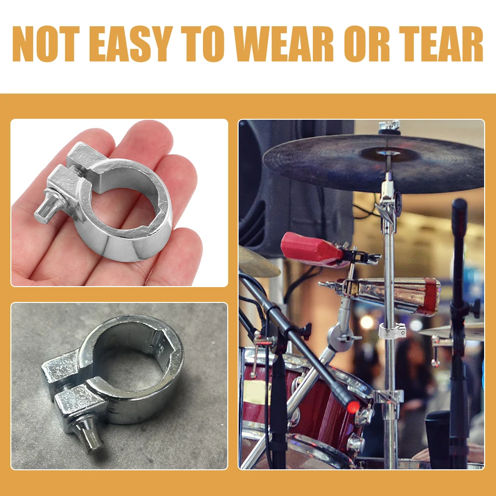 Drum Mounted Cowbell Holder Single Clamp Bass Hoop Memory Clamps Stand Lock Adjustment Locks Mounting 
Drum Mounted Cowbell Holder Single Clamp Bass Hoop Memory Clamps Stand Lock Adjustment Locks Mounting