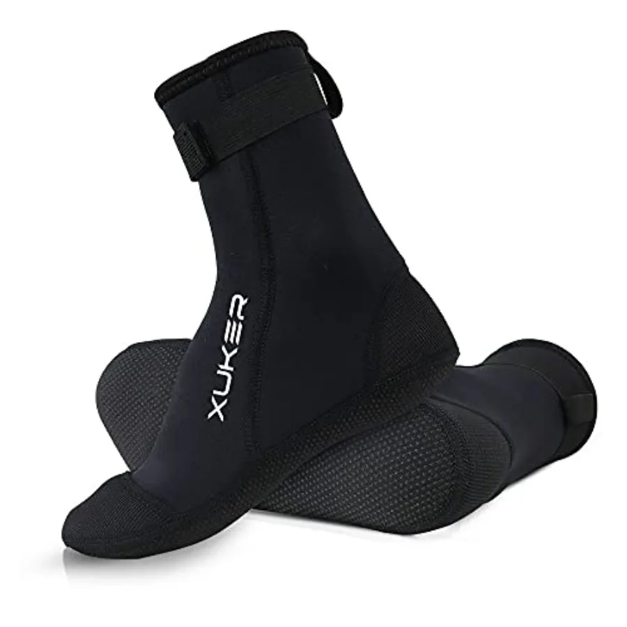 XUKER Neoprene Water Socks 3mm, Sand Proof Beach Volleyball Socks Diving Socks for Outdoor Water Sports
XUKER Neoprene Water Socks 3mm, Sand Proof Beach Volleyball Socks Diving Socks for Outdoor Water Sports