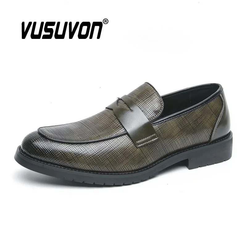 Men Penny Loafers Breathable Split Leather Shoes 38-48 Size Rubber Sole For Party Casual Boys Spring Mules Dress Flats
Men Penny Loafers Breathable Split Leather Shoes 38-48 Size Rubber Sole For Party Casual Boys Spring Mules Dress Flats