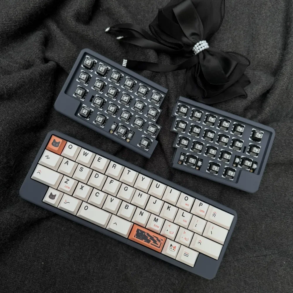 40% Split Keyboard Custom Wireless 2.4G Single-mode Split Horn Keyboard Kit Hot Swap VIAL DIY Keyboard Game Accessories Teclado
40% Split Keyboard Custom Wireless 2.4G Single-mode Split Horn Keyboard Kit Hot Swap VIAL DIY Keyboard Game Accessories Teclado