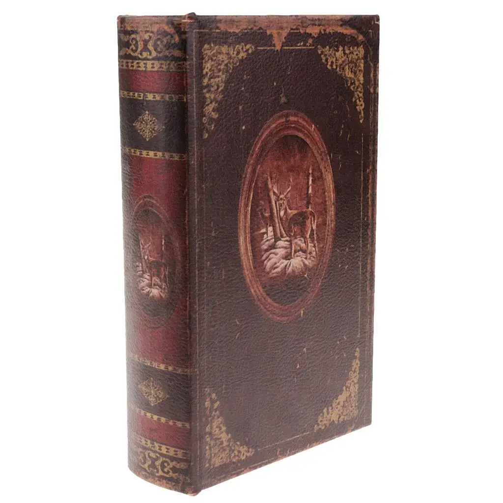 Vintage Decorative Books Storage Box Simulation Book Prop Wooden Organizer for Home Study and Jewelry Holder
Vintage Decorative Books Storage Box Simulation Book Prop Wooden Organizer for Home Study and Jewelry Holder