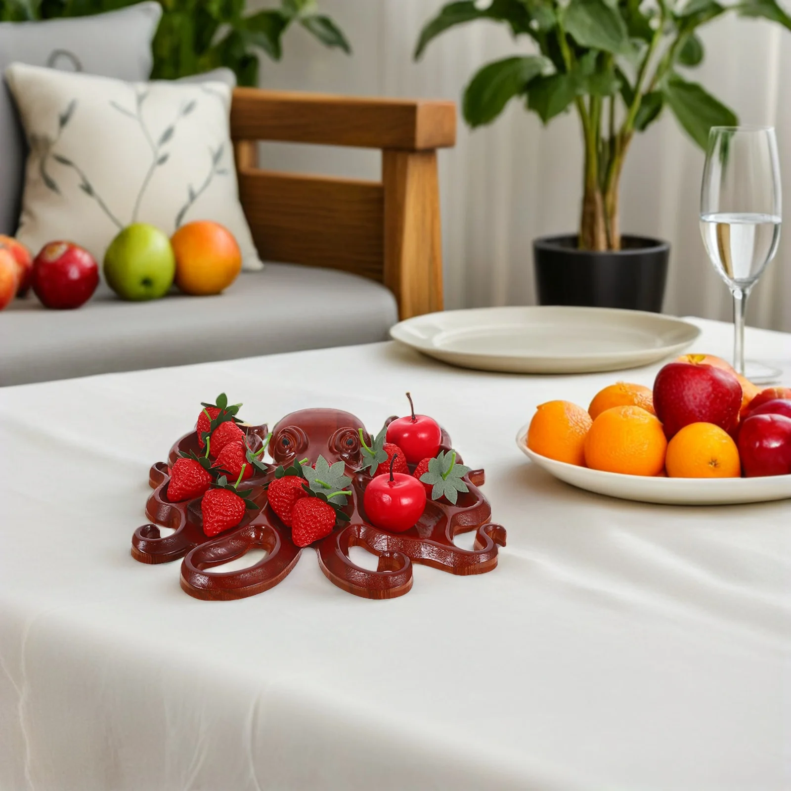 Multifunctional Food Tray Appetizer Platter Candy Nut Octopus Charcuterie Party Trays Ornaments Fruit Platters
Multifunctional Food Tray Appetizer Platter Candy Nut Octopus Charcuterie Party Trays Ornaments Fruit Platters