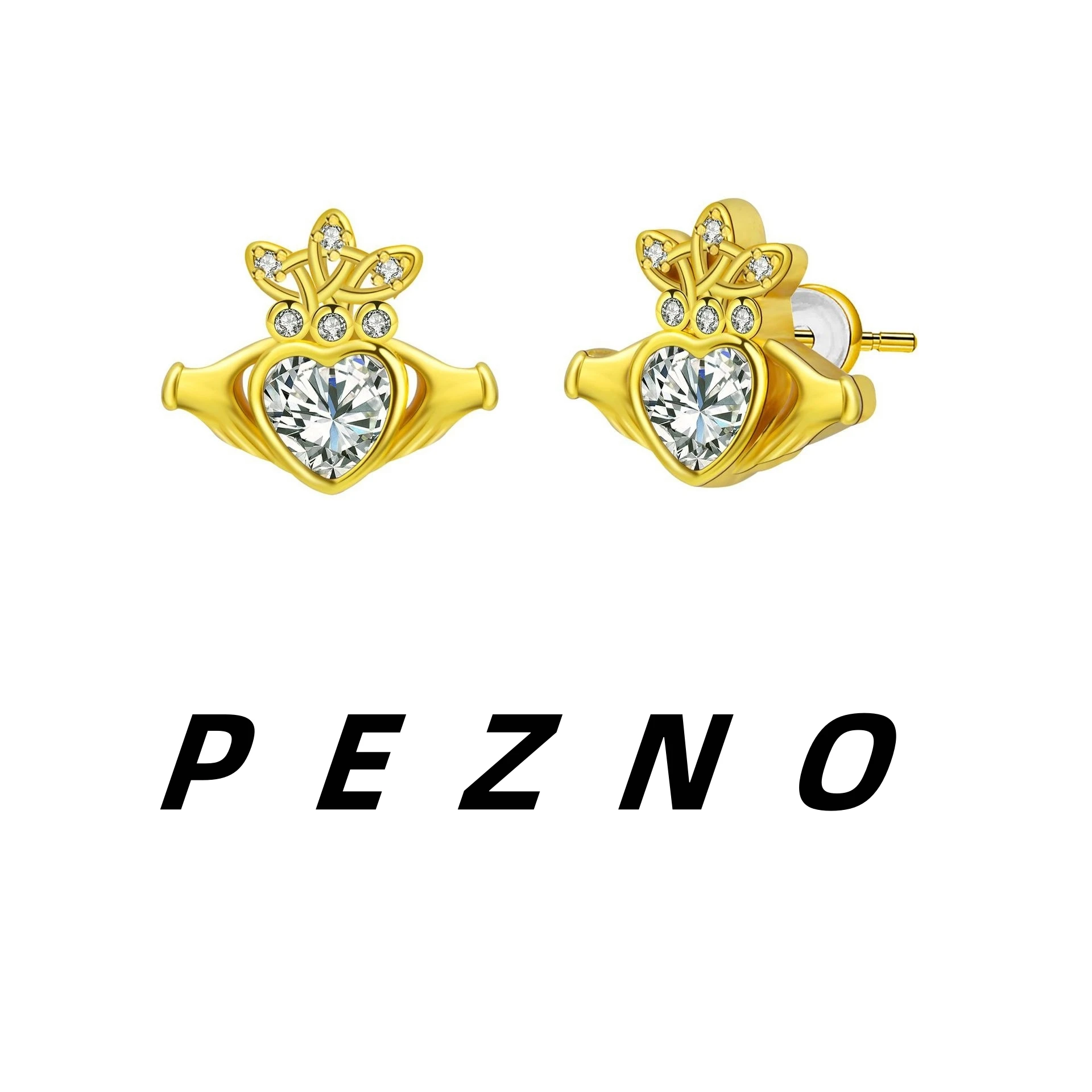 925 Silver Needle Dainty Affordable Luxury Stud Earrings, Hypoallergenic CZ Heart & Celtic Knot Irish Earrings for Women
925 Silver Needle Dainty Affordable Luxury Stud Earrings, Hypoallergenic CZ Heart & Celtic Knot Irish Earrings for Women
