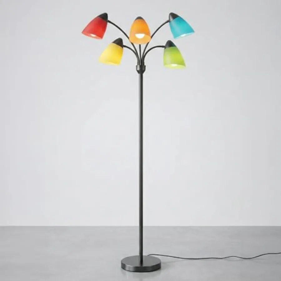 Medusa LED Floor Lamp Multi-Head Dimmable Floor Lamp for Living Rooms and Offices Tall Lamp with Interchangeable Shades Adjusta
Medusa LED Floor Lamp Multi-Head Dimmable Floor Lamp for Living Rooms and Offices Tall Lamp with Interchangeable Shades Adjusta
