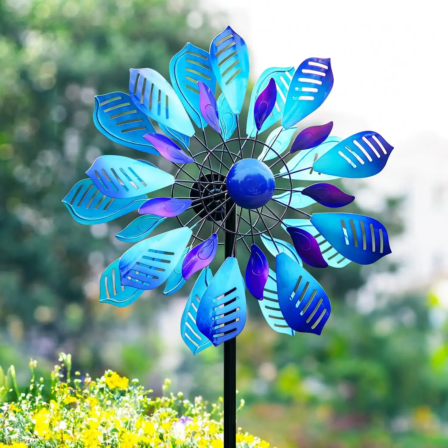 Wind Spinners for Yard and Garden Large, 84" Wind Spinners Outdoor Metal Extra Large, Kinetic Garden Wind Sculptures & Spinners
Wind Spinners for Yard and Garden Large, 84" Wind Spinners Outdoor Metal Extra Large, Kinetic Garden Wind Sculptures & Spinners