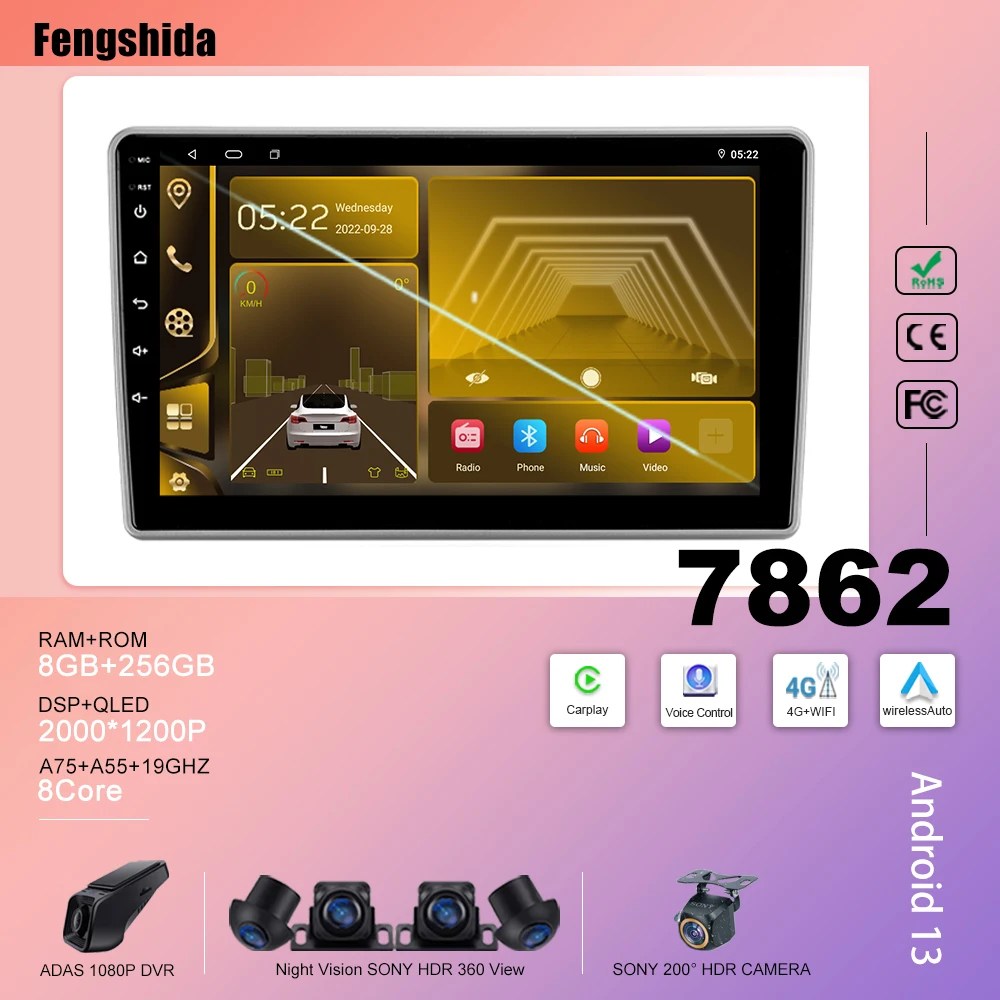 Android Radio For GAZ Gazelle Busines 2010 - 2021 Multimedia Player Intelligent System Bluetooth Mirror Link Rear Camera Wifi
Android Radio For GAZ Gazelle Busines 2010 - 2021 Multimedia Player Intelligent System Bluetooth Mirror Link Rear Camera Wifi