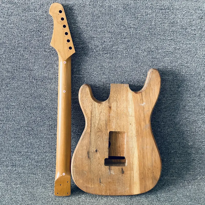 CN313CB313 DIY Guitar Kits Natural Color ST Guitar Set with Roasted Maple Neck 22 Frets One Set for Replace with Damages
CN313CB313 DIY Guitar Kits Natural Color ST Guitar Set with Roasted Maple Neck 22 Frets One Set for Replace with Damages
